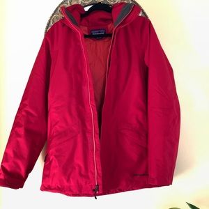 Women's Red Patagonia Ski/Snowboard Jacket